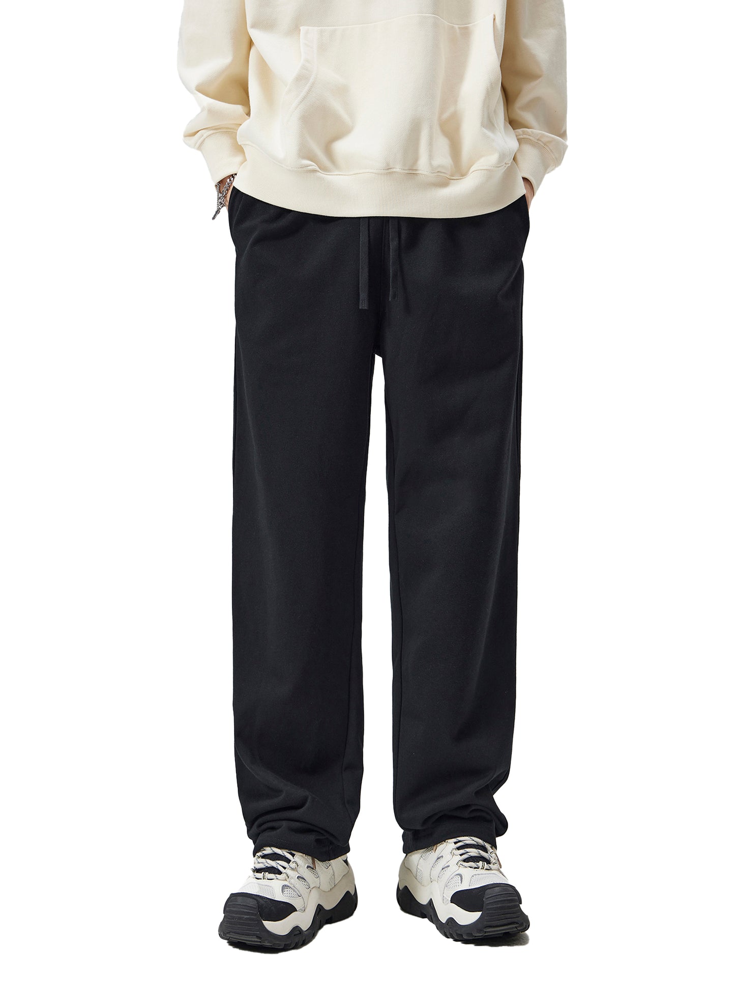 Straight-Leg Sweatpants