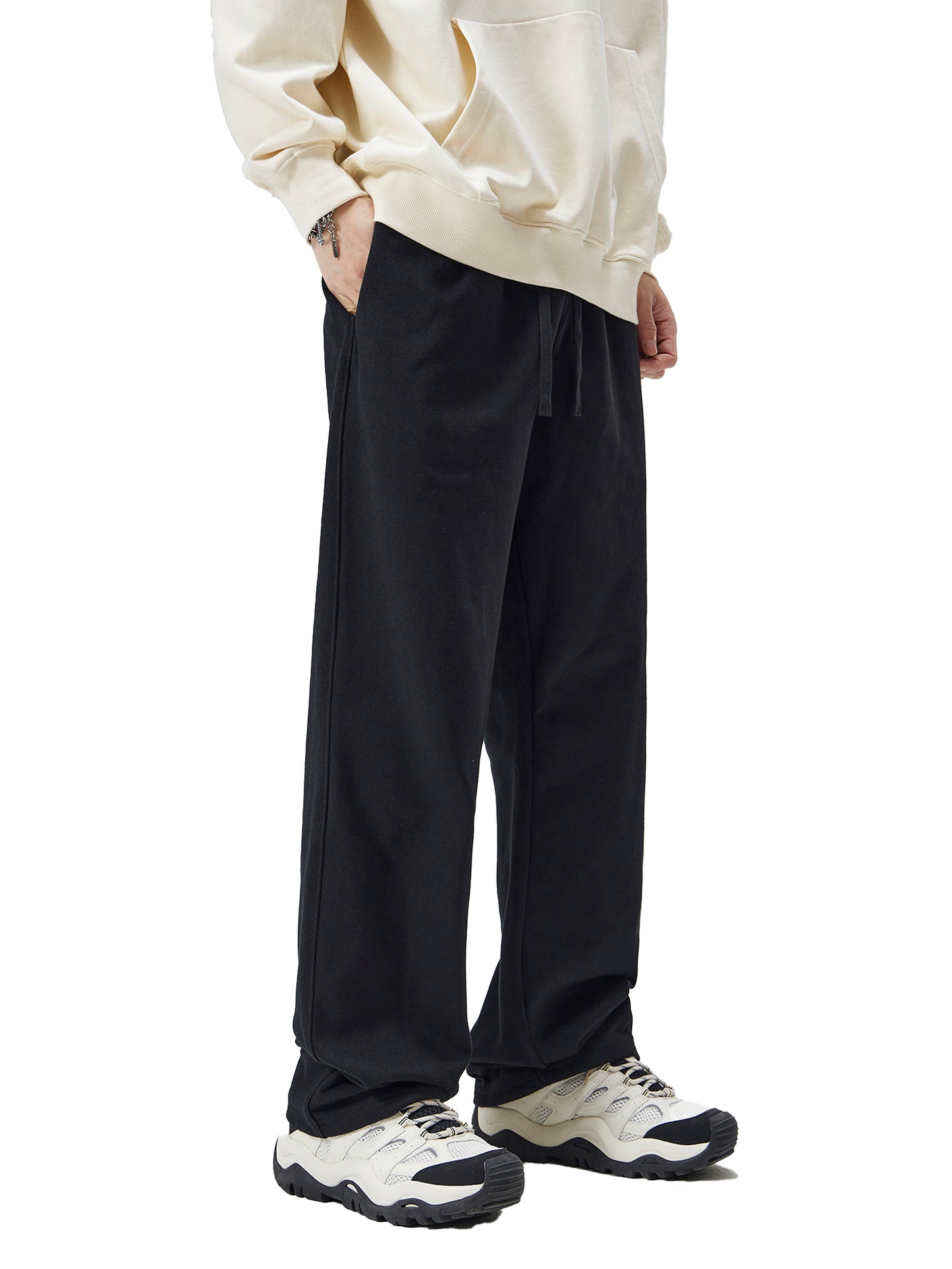 Straight-Leg Sweatpants