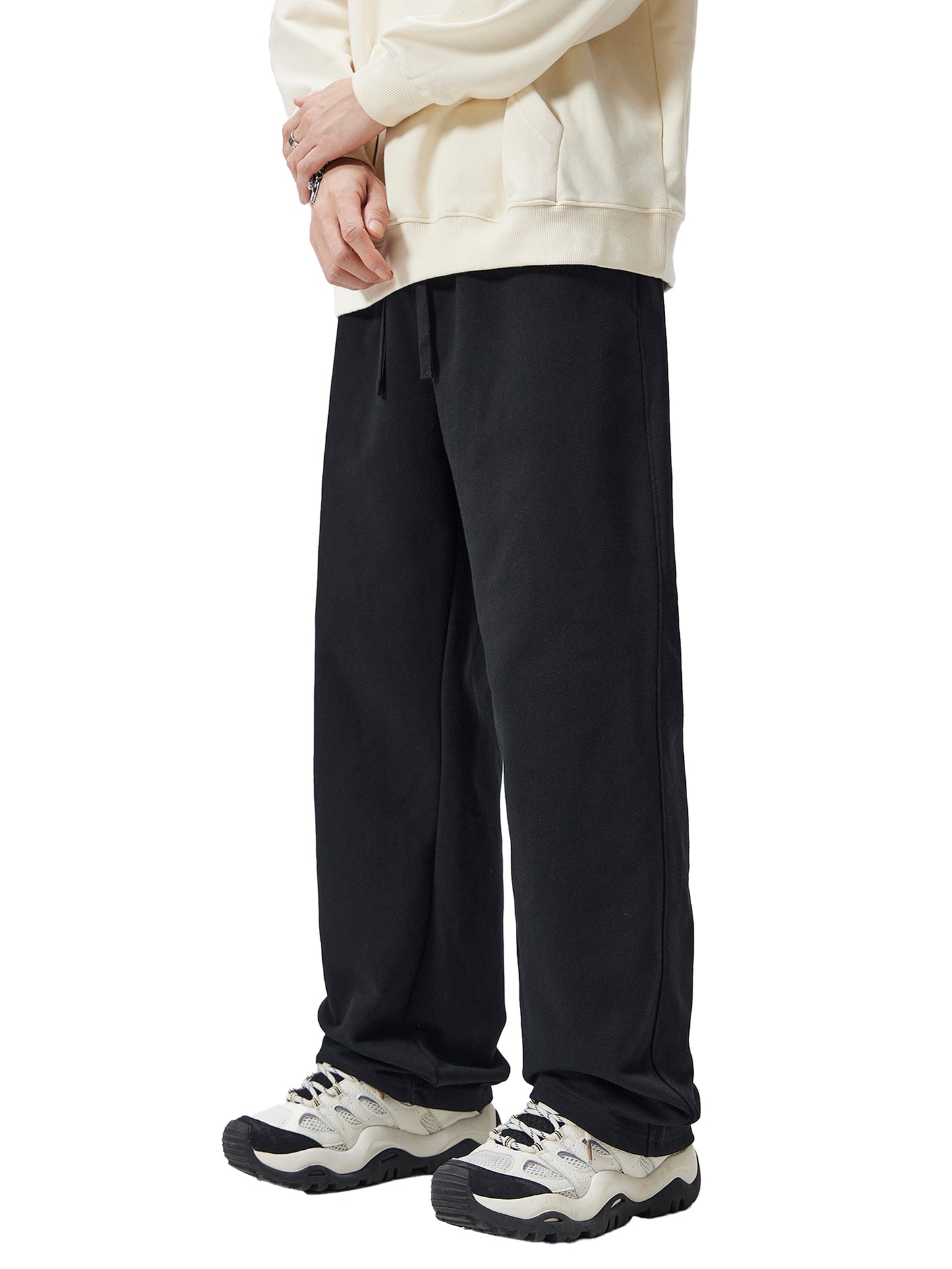 Straight-Leg Sweatpants