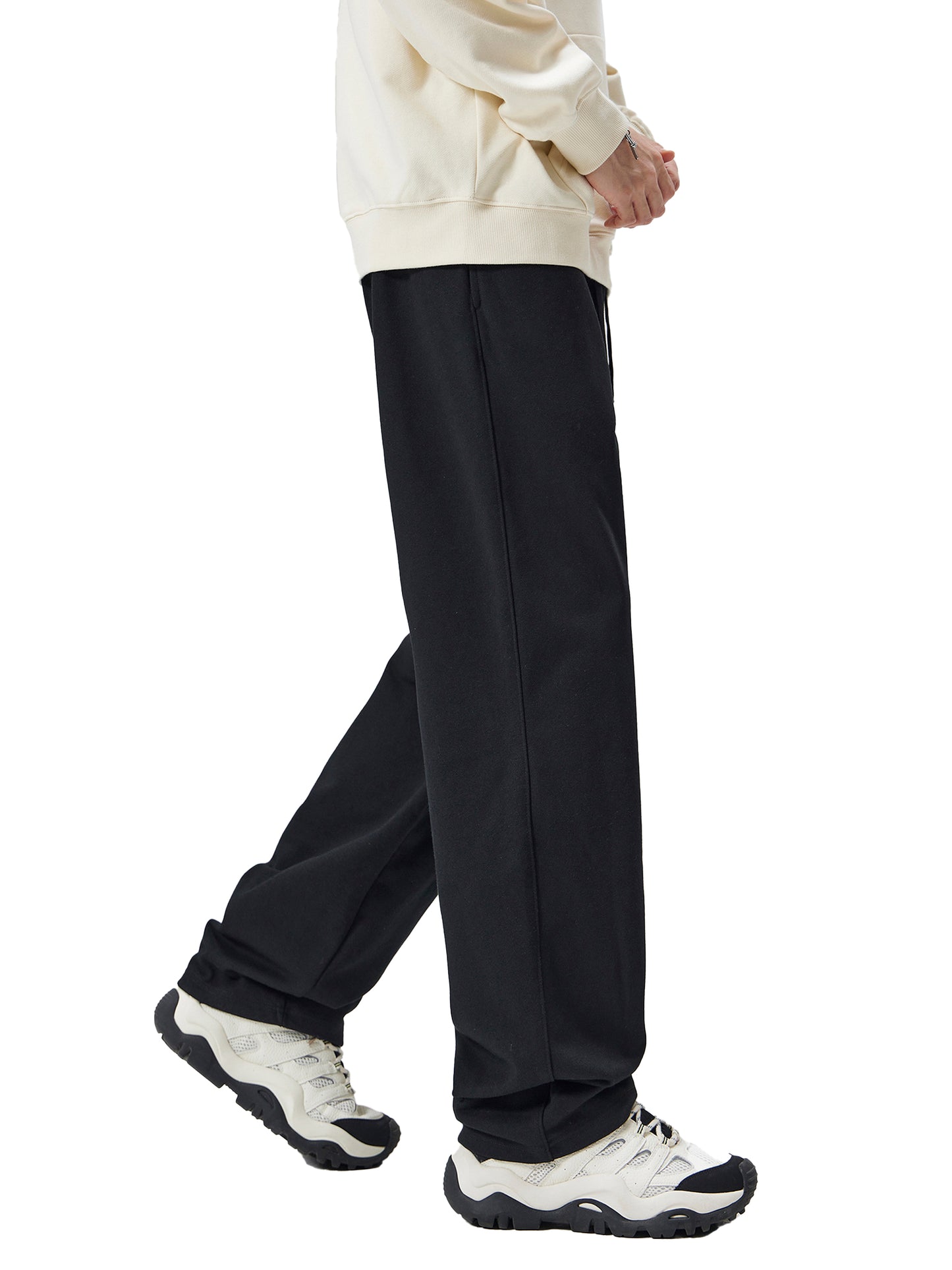 Straight-Leg Sweatpants