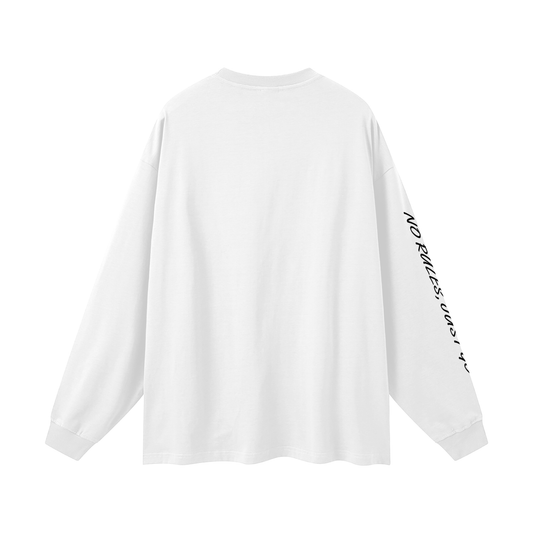 Longsleeve NO RULES, JUST GO