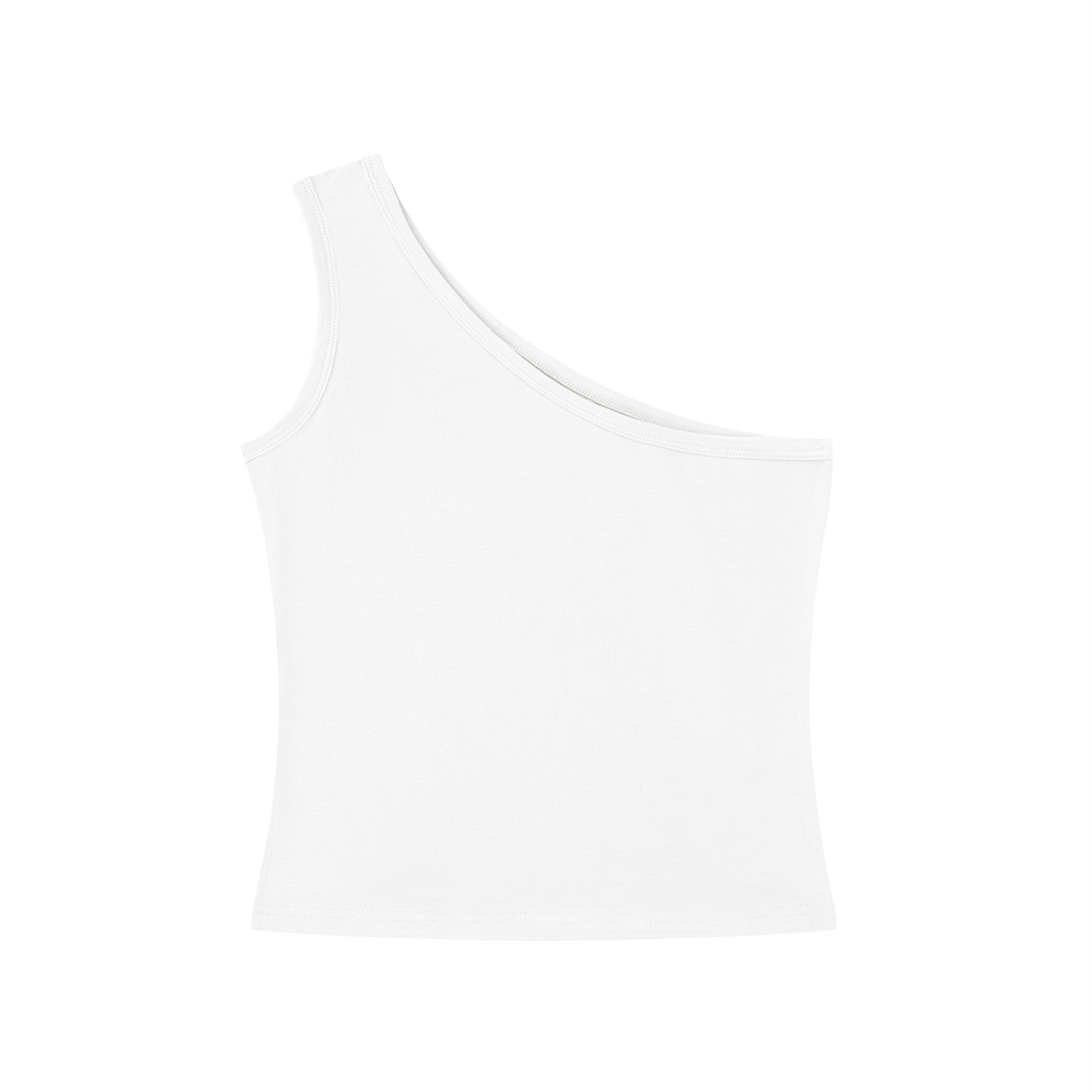One-Shoulder Crop T-Shirt