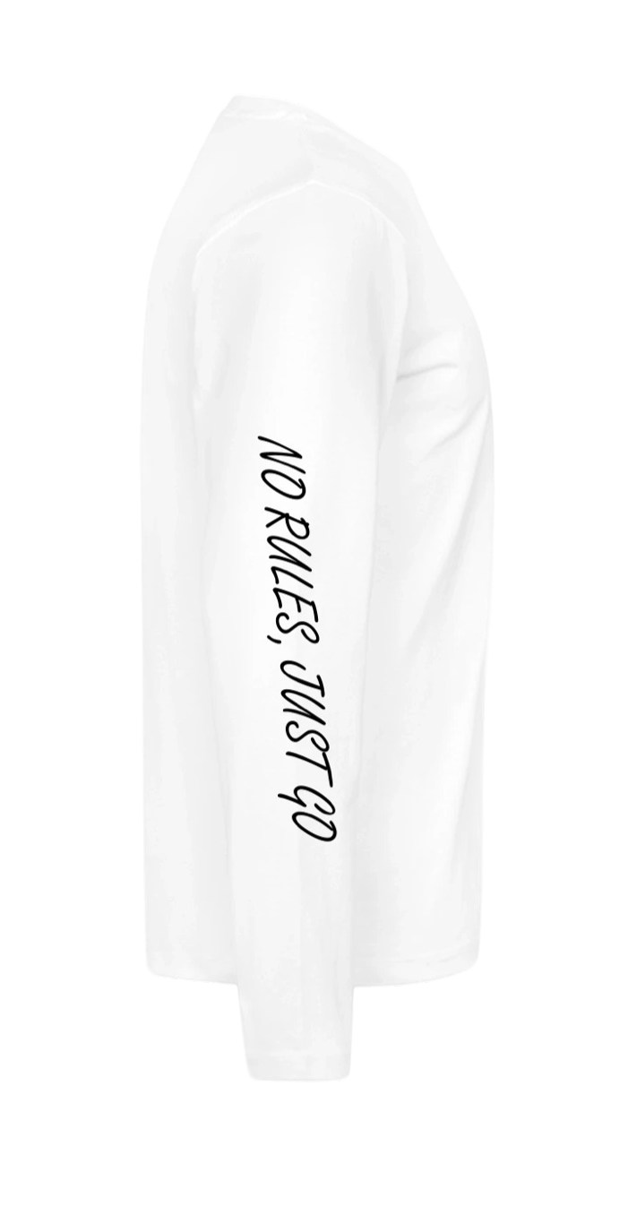 Longsleeve NO RULES, JUST GO